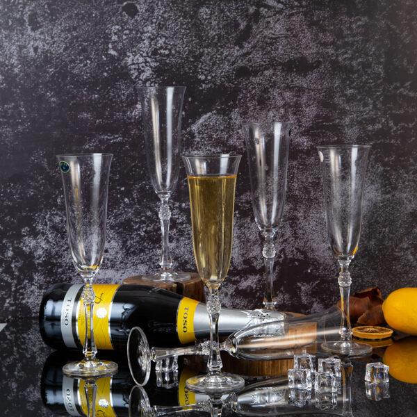 Чаши за шампанско от серията Парус - 190мл