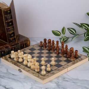 Комплект за игра на шах и табла