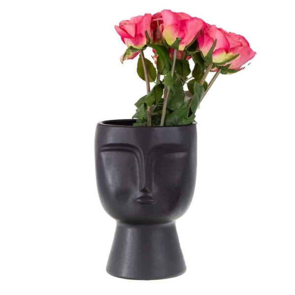 Керамична ваза от серията Лица - 22см