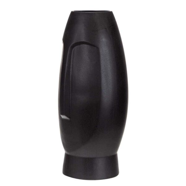 Керамична ваза от серията Лица в черно L - 35см