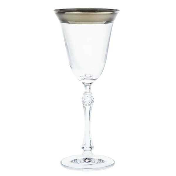 Чаши за бяло вино от серията Парус сребро - 185мл