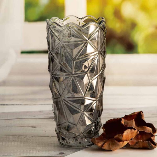 Стъклена ваза Ира - 25см