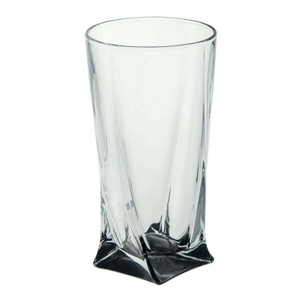 Чаши за вода от серията Куадро с черно дъно