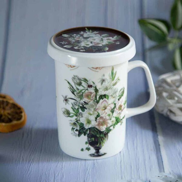 Подаръчна чаша за чай от серията Аромат на жасмин - 300мл