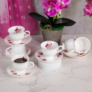 Комплект чаши за кафе - Орхидея 90мл