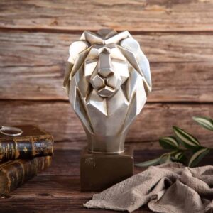 Декоративна статуетка от серията Модерен свят- Глава на лъв