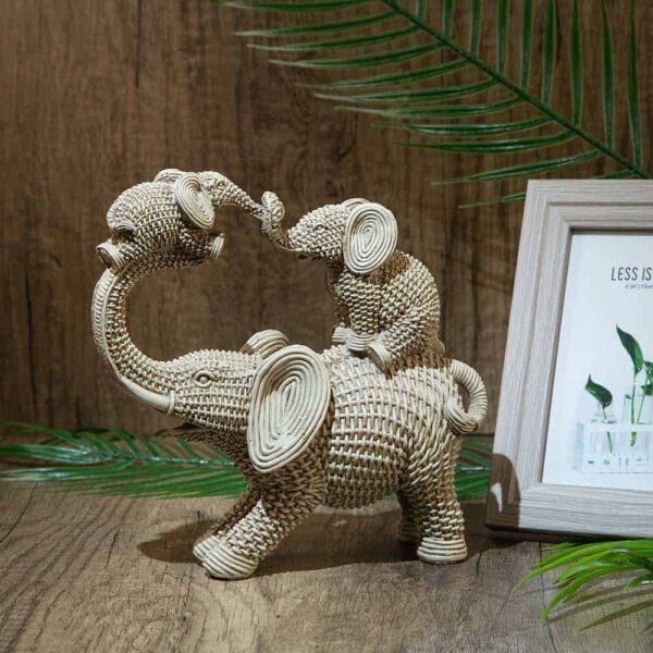 Декоративна статуетка - Семейство слончета 1