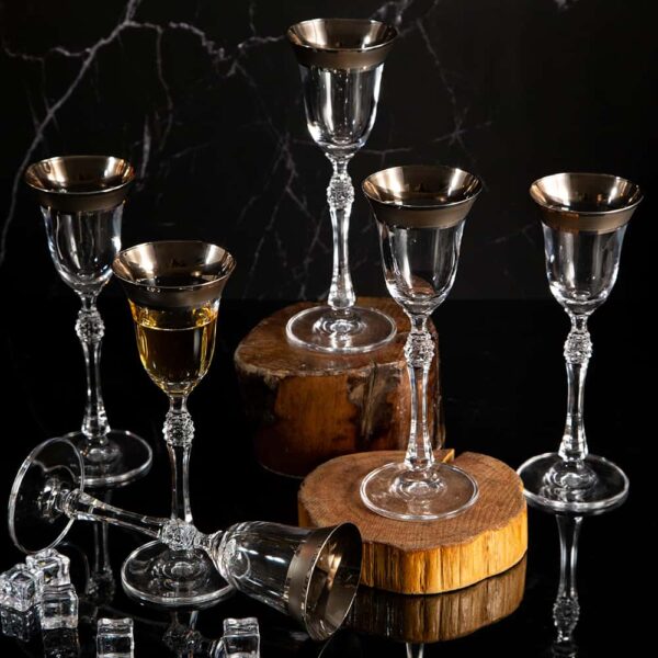 Чаши за ракия от серията Парус - сребро