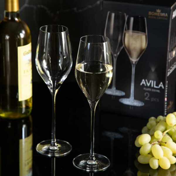 2 чаши за шампанско от серията Авила - 230мл