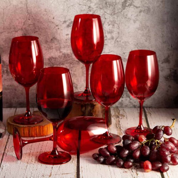 Чаши за червено вино от серията Силвия ред - 450мл 