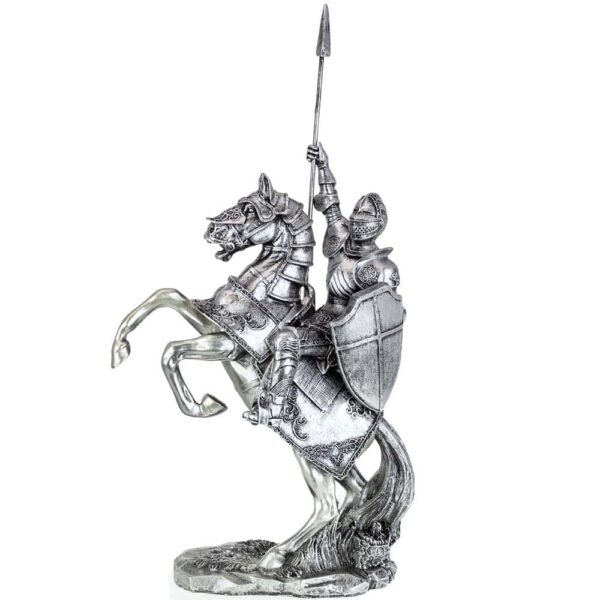 Декоративна статуетка рицар с кон