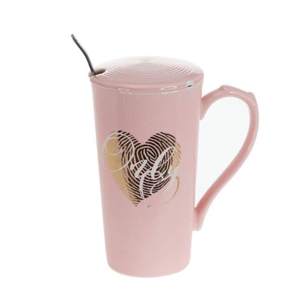 Подаръчна чаша Любов в розово
