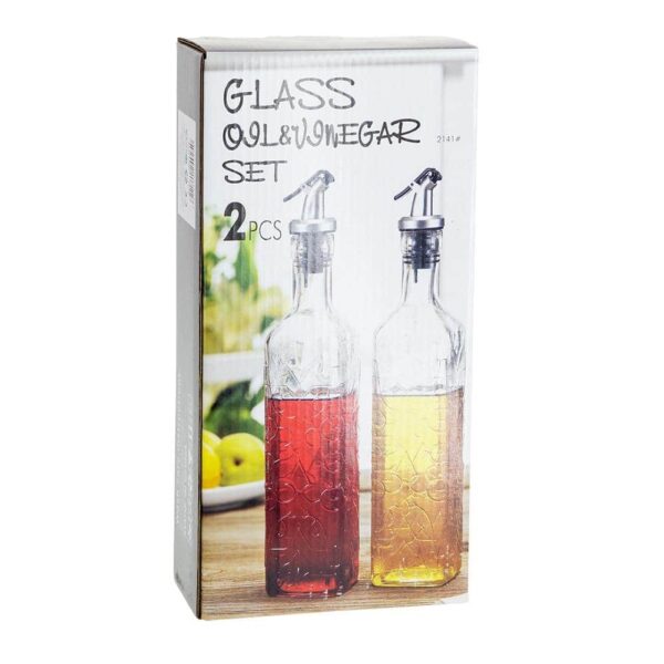 Комплект за олио и оцет от серията GLASS