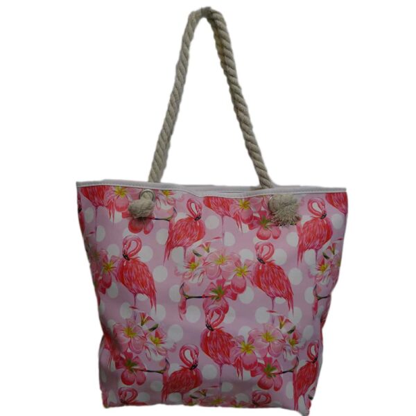 Плажна чанта - Фламинго