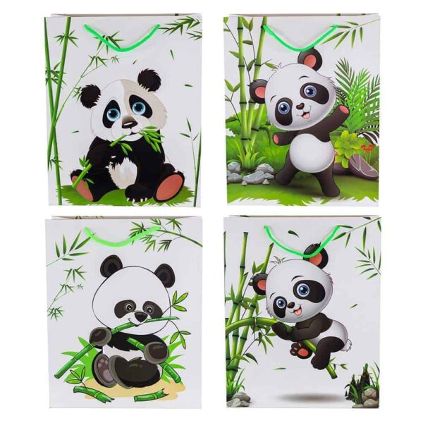 Подаръчна торбичка Панда-средна