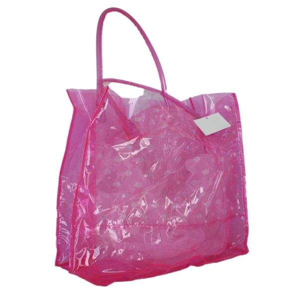 Плажна чанта - розова 1