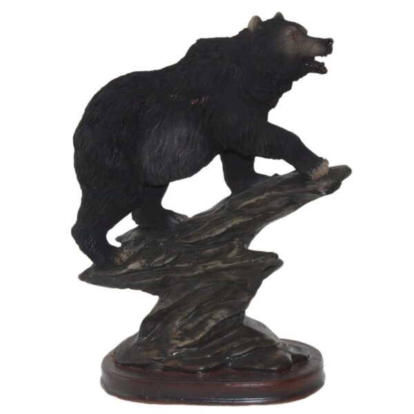 Декоративна статуетка мечка на скала