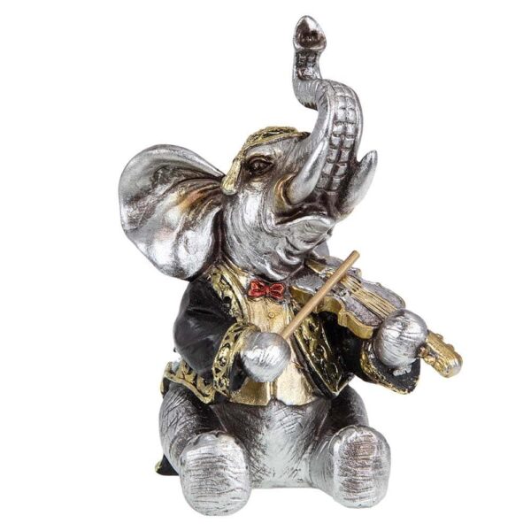 Декоративна статуетка - Слон цигулар