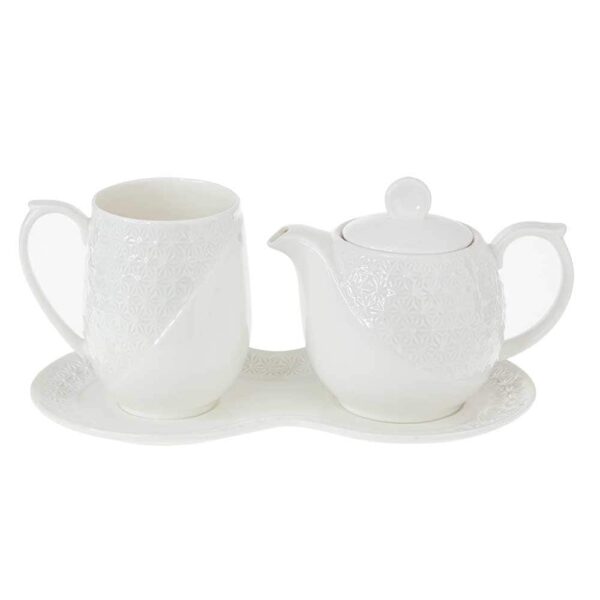 Комплект за чай от серията White