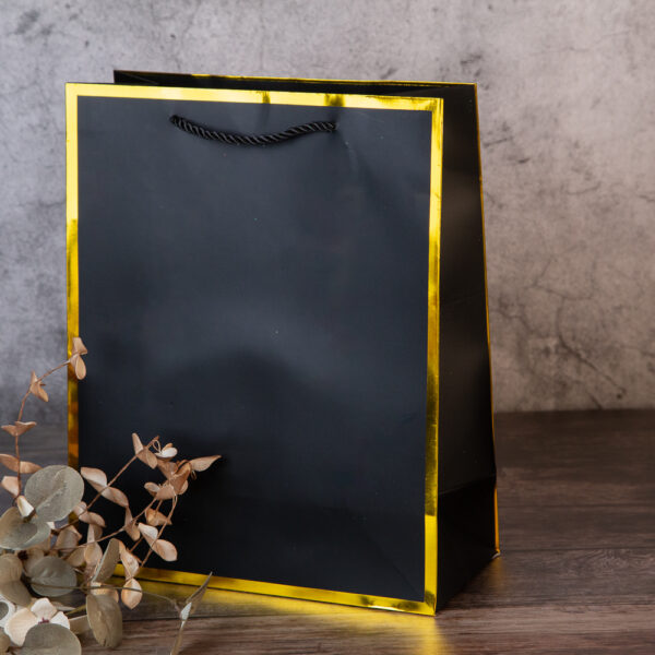 Подаръчна торбичка - Златен кант L