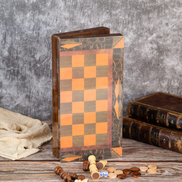 Комплект шах и табла - Време за игра
