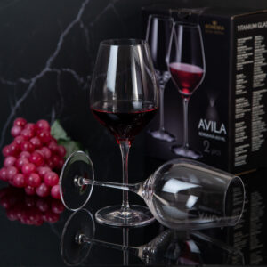 2 чаши за червено вино от серията Авила - 650мл
