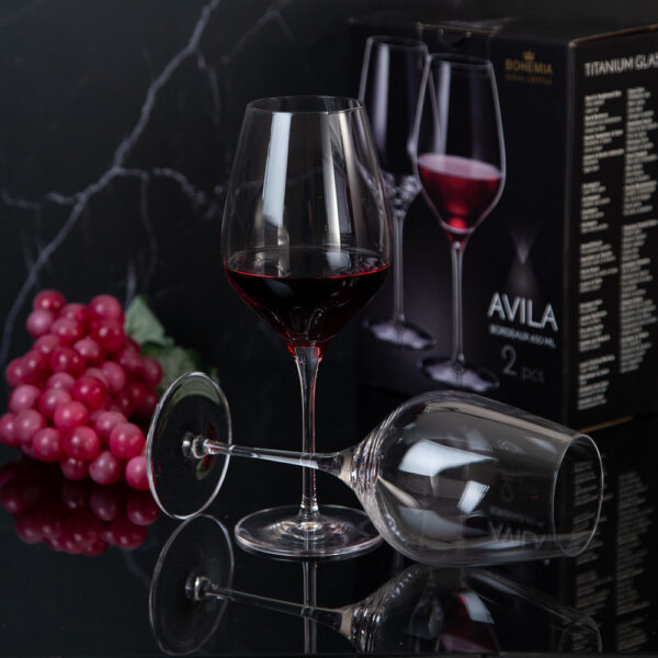 2 чаши за червено вино от серията Авила - 650мл