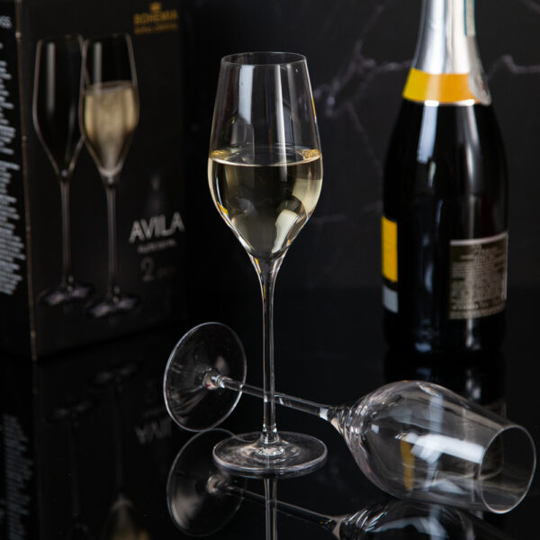 2 чаши за шампанско от серията Авила - 230мл