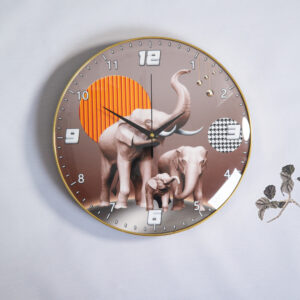Стенен часовник - Семейство слончета