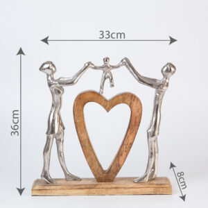 Декоративна статуетка - Едно Сърце, Три Души