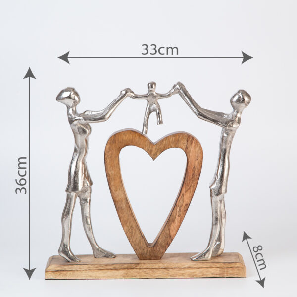 Декоративна статуетка - Едно Сърце, Три Души