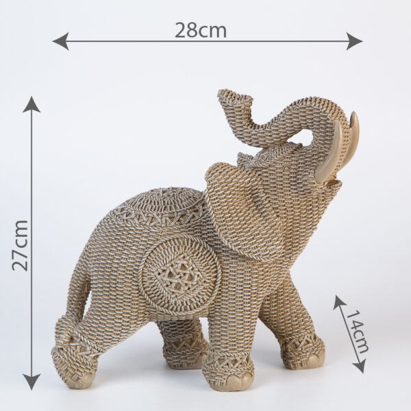 Декоративна статуетка Слон - 28см