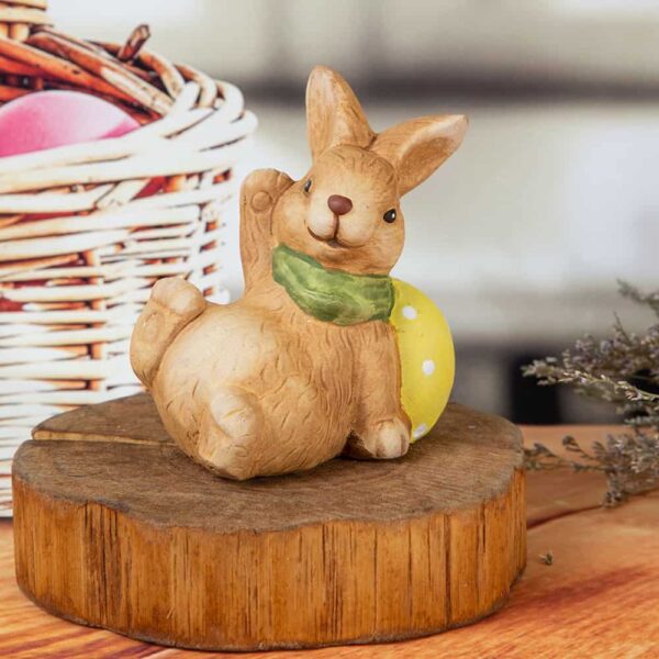 Великденска декорация - Лакоми зайчета