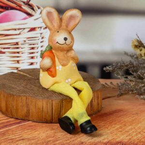 Великденска декорация - Зайци с висящи крака