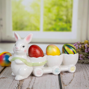 Великденска поставка за яйца - Голям заек