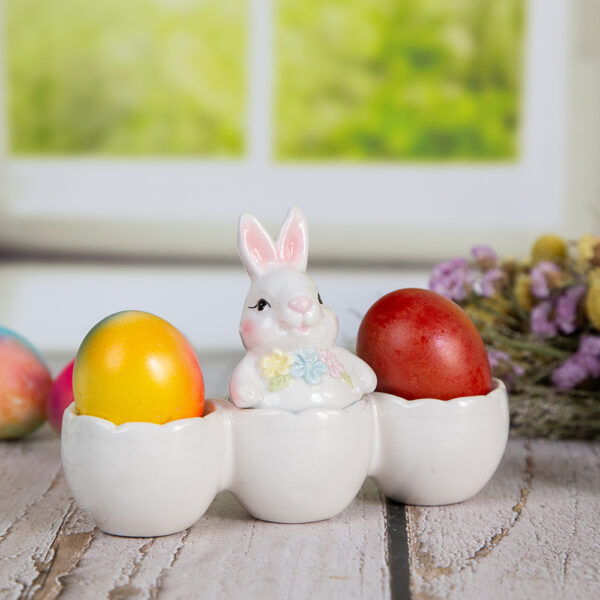 Великденска поставка за яйца - Зайче