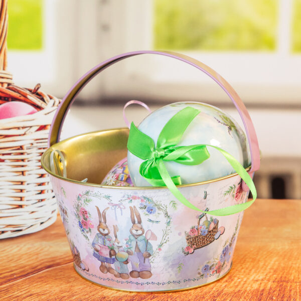 Великденска декорация - Златна кошница